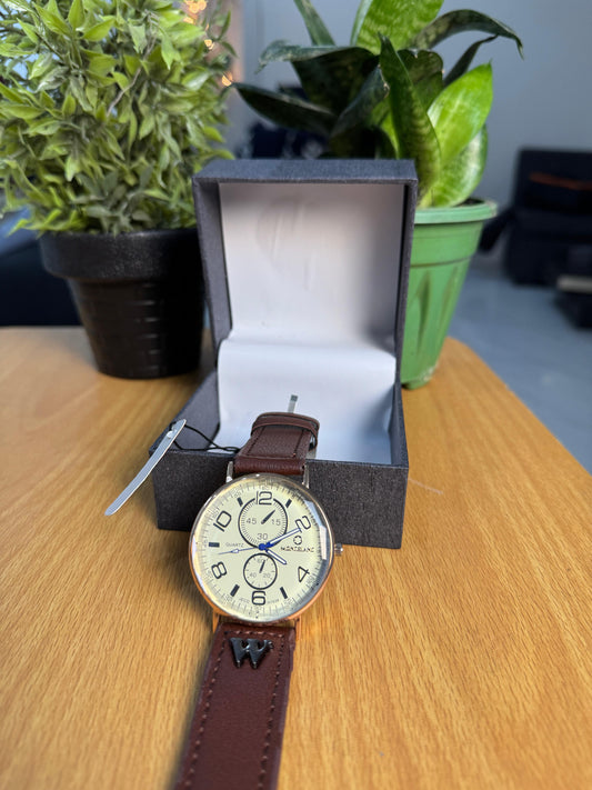 Montblanc Classic Chrono – Vintage Tan Edition