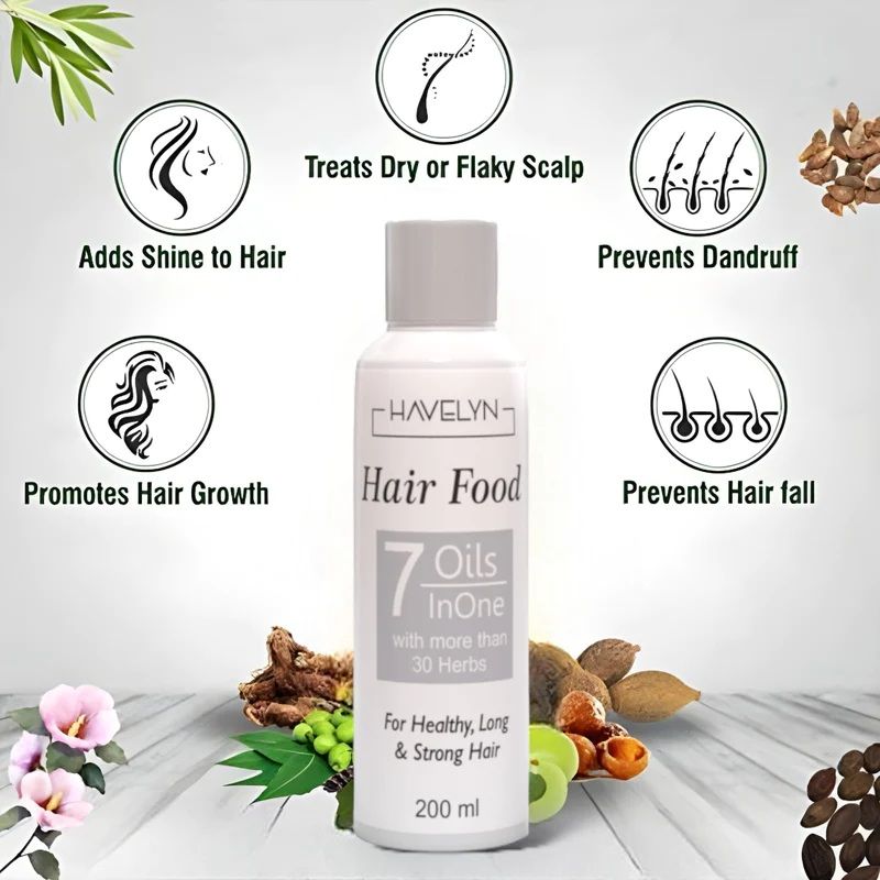 Havelyn Hair Food Oil For Healthy Long & Strong Hair | Hair fall  (Buy 1 Get 1 FREE)