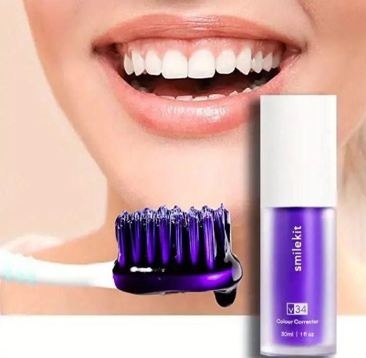 Hismile V34 Purple Whitening Toothpaste