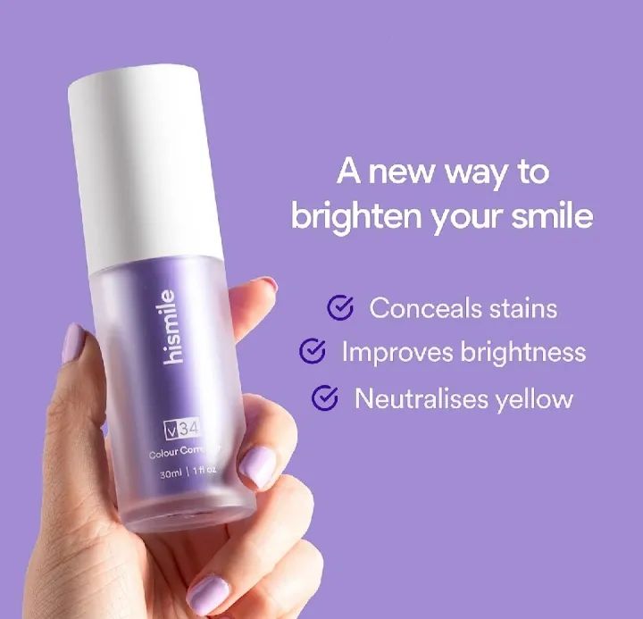 Hismile V34 Purple Whitening Toothpaste