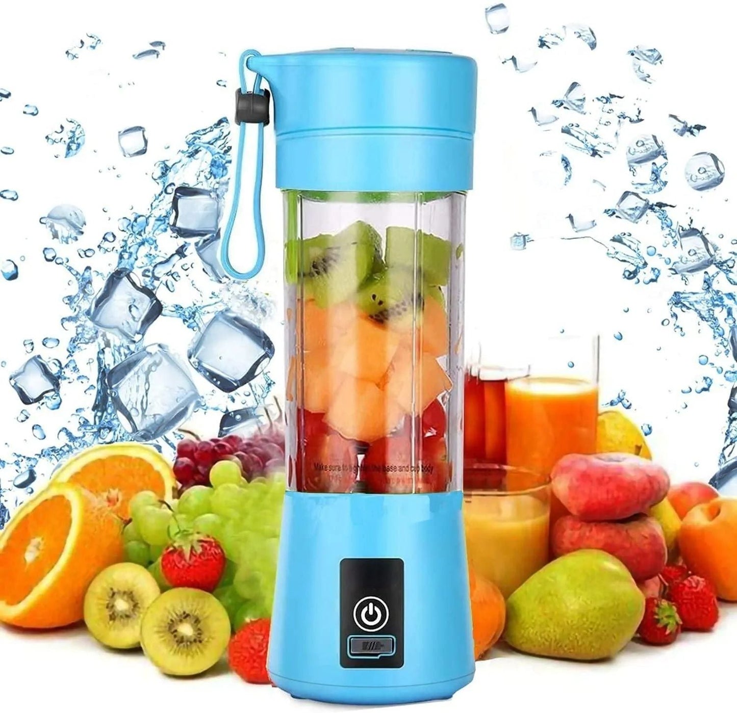 Juicer Blender 6 Blades USB Portable 380ml Mini Fruit Bottle Juicer Small Blender Juicer Blender 6 Blades USB Portable 380ml Mini Fruit Bottle  Juicer Small Blender